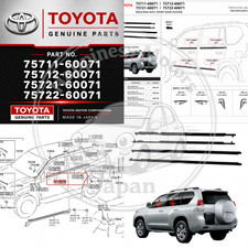 Toyota Genuine Oem Parts Door Belt Molding 4 Set Land Cruiser Prado 150 Japan Toyota Genuine Oem Parts Door Belt Molding 4 Set Land Cruiser Prado 150 Japan