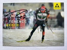 orig. Autogrammkarte Nordische Kombination NoKo Terence Weber