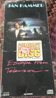 Jan Hammer Escape From Television CD Television Soundtrack MCA Records MCAD-421 