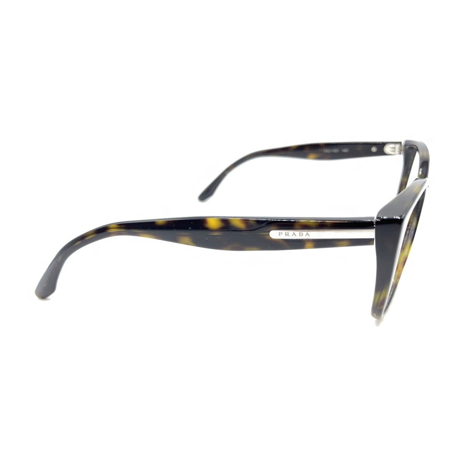 Prada VPR 08T 2AU-1O1 Tortoise Brown Eyeglasses Frames 53-16 140 Italy Women thumbnail 4
