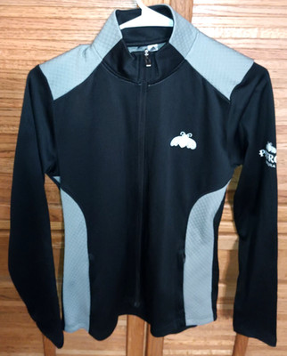 Adidas Patron Tequila Womens Medium Full Zip Jacket Black Gray