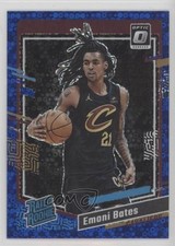 2023-24 Donruss Optic Rated Rookie Fast Break Blue Prizm 13/49 Emoni Bates 0ud4