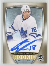 2018-19 UD The Cup Gold Spectrum Foil Andreas Johnsson RC Auto /36 #122