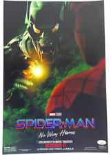 WILLEM DAFOE SIGNED SPIDERMAN NO WAY HOME 12X18 MOVIE POSTER PHOTO JSA COA