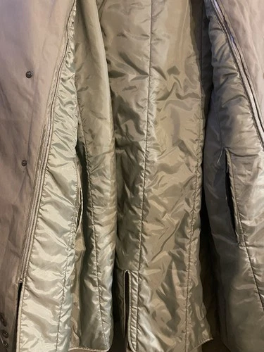 Valor Collection Coat Men’s Size 42XL Belted  Military Trench , Removable Liner  image 4