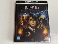 Harry Potter & The Philosopher's Stone 4K UHD Blu-ray SteelBook U.K. Exclusive