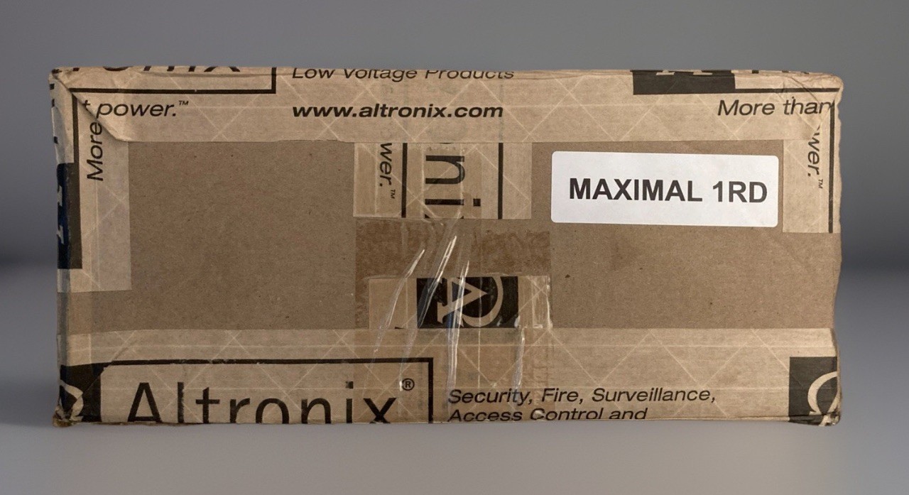 Altronix Maximal 1RD Rackmount Access Power Controller +Power Supply/Charger