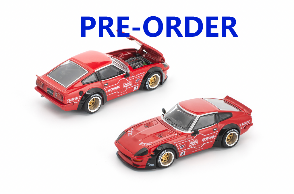 ミニカー poprace Pre-order) POPRACE 1/64 PANDEM 280ZX RED (NEW TOOLING