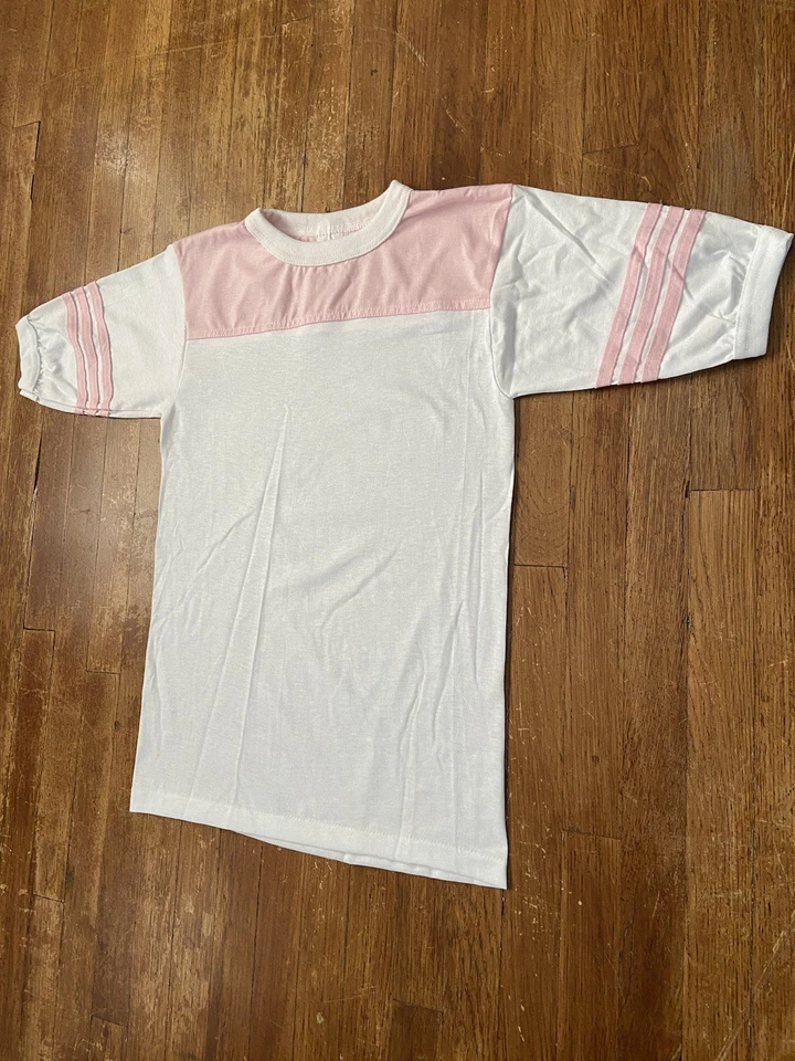 Camiseta Deadstock Vintage Años 80 Puntada Única Clásica Retro Timbre Adulto Pequeña EE. UU. Foto 4 de 4