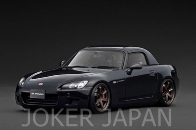 Ignition Model IG3921 1/18 Honda S2000 (AP1) Black JDM