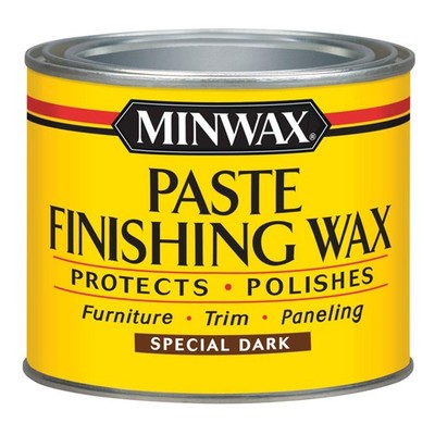 Minwax 78600 Special Dark Paste Finishing Wax for Wood Furniture and Antiques