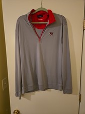 Byron Nelson Men's Georgia Bulldogs Golf Pullover Jacket Size L