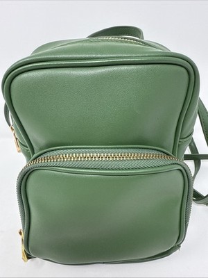 URBAN ORIGINALS Voyage Faux Leather Mini Backpack - Green