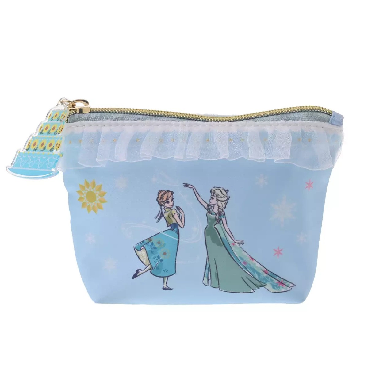 Disney store Japan Tokyo Anna & Elsa Pouch FROZEN FEVER | eBay