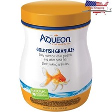 Natural Fish Food Granules Goldfish Koi Ideal Nutrition All Life Stages 1.5mm US