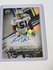 2024 Topps Chrome Composite Ken Norton Jr. Resurgence Auto Dallas Cowboys