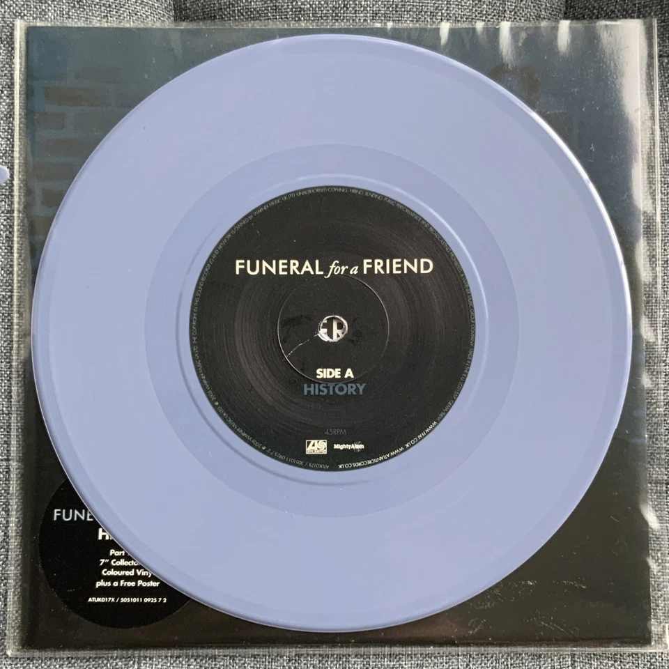 Funeral For A Friend - History 7" Vinyl 2/2 - ATUK017X - NEW - Image 3 of 4