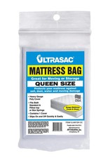 Mattress Bag for Moving Storage - Plastic Mattress Protector Cover, Queen