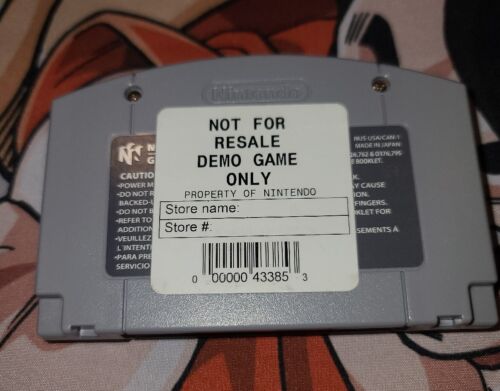 Mario Tennis NFR Not For Resale N64 Nintendo Demo - Picture 3 of 3