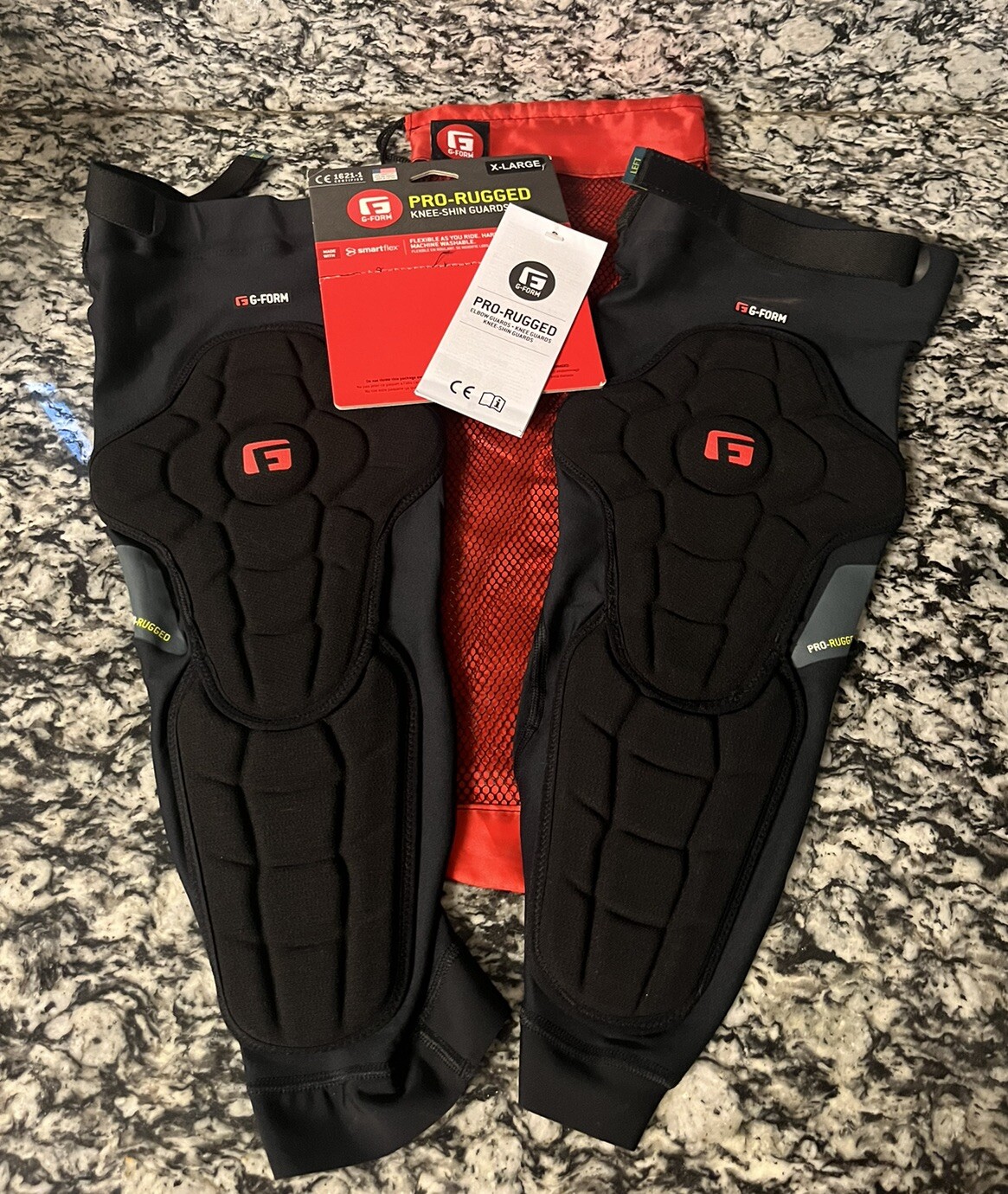 XLarge GForm PRO RUGGED KneeShin Guards Pads Mountain Bike Armor