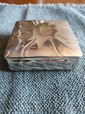 Quist - Deckeldose -innen holz- 50/60erjahre - ca 9,5 x 9 x 2,5cm