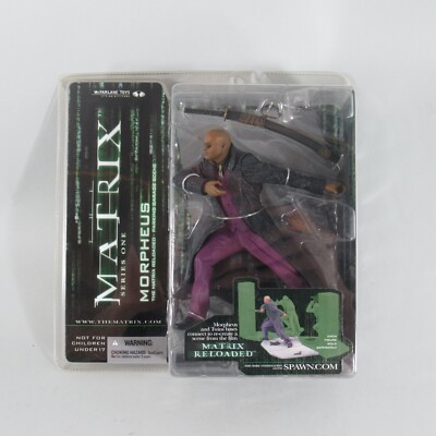 The Matrix Reloaded Morpheus Series 1 Parking Garage Scene 2003 New