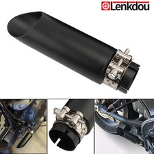 Tubo silenciador corto de escape negro para Honda Rebel 500 CMX 500 2017-2023 Shorty GP