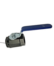 2" CARBON STEEL FIP PIPE THREADED BALL VALVE 200WOG