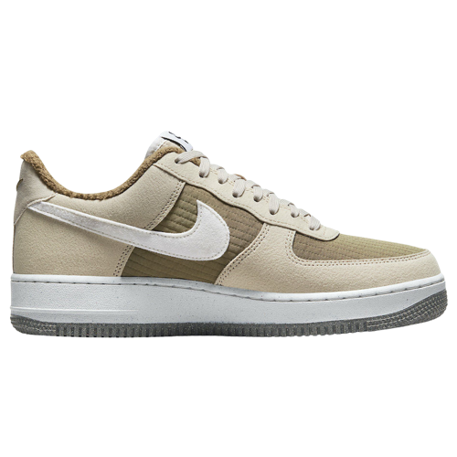 Nike Air Force 1 '07 Lv8 Suede And Canvas Sneakers In  Rattan/sail/rattan/alpha Orange