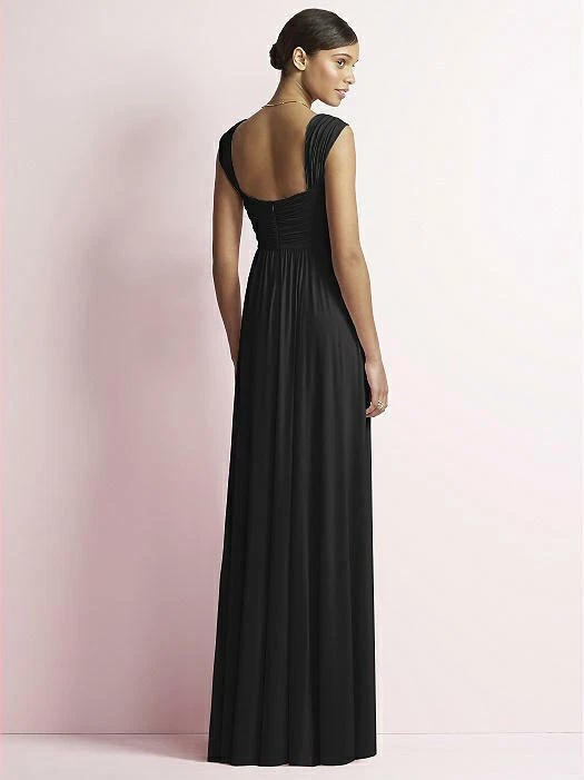NEW - JENNY YOO Women's BRIDESMAID Black MAXI DRESS - 12 - Image 2 of 2