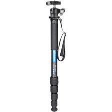 Leofoto MP-285C Monopod  LH-25 Mini Low Profile Ball Head Kit