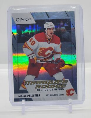 2023-24 O-Pee-Chee #542 Jakob Pelletier Pee-Chee - Rainbow #/350