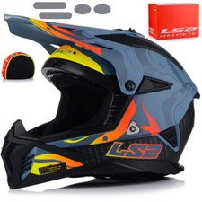 LS2 MX708 FAST II ECE22.06 OFF ROAD MX QUAD ENDURO MOTOCROSS MOTORBIKE HELMET