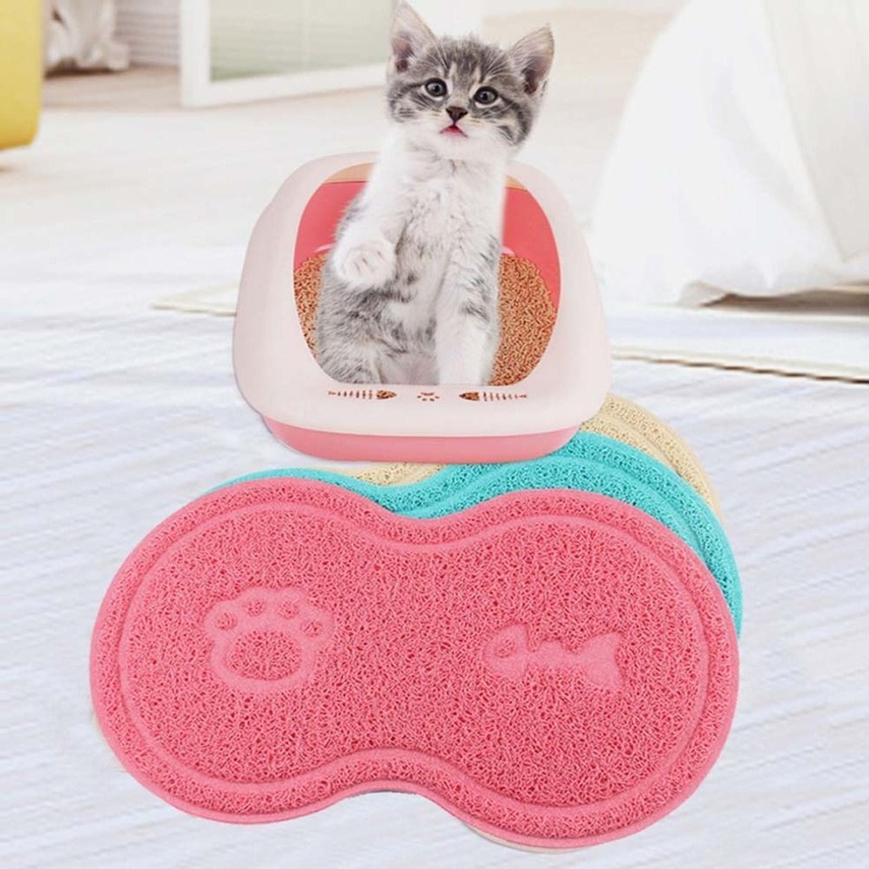 Pet Food Pet Supplies Cat Litter Trapper Cat Litter Mat Pet Feeding