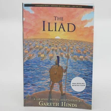 THE ILIAD Gareth Hinds Candlewick 2019 ARC Advance Reading Copy in Black & White