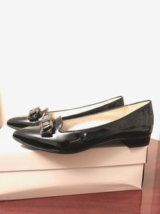 anne klein patent leather flats