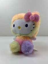 Rainbow Teddy Bear Costume Hello Kitty Plush Stuffed Animal Toy by Sanrio Fiesta