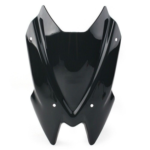 Black Windscreen Windshield Shield ABS For Kawasaki Z900 Z650 2020-2023 2021 22 - Picture 4 of 5