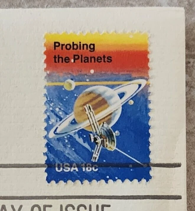 Lot of 4 Space Achievement 22kt Gold Foil Replica Stamp First Day of Issue Cover - Image 3 of 4