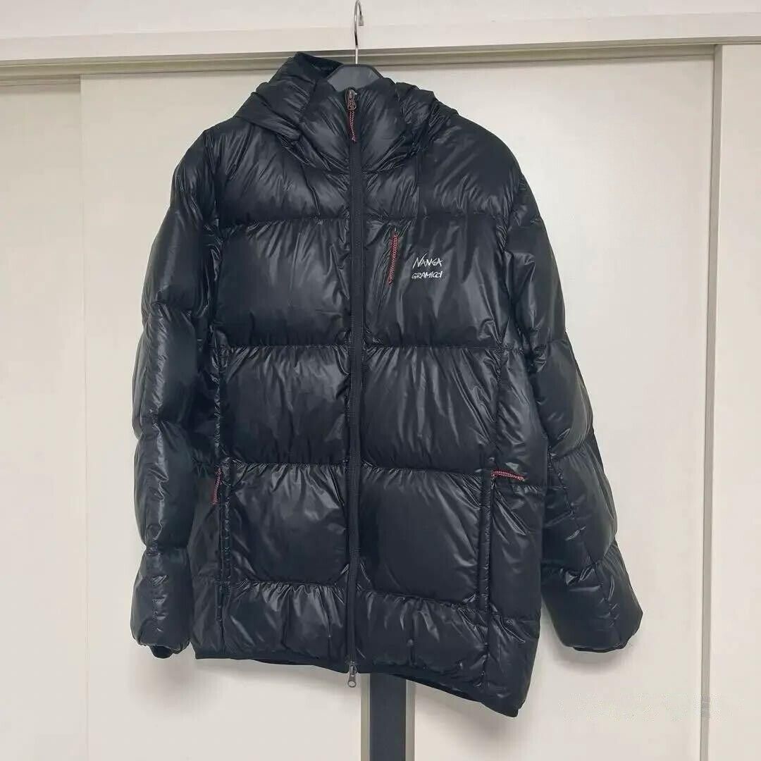 NANGA×GRAMICCI UL PORTABLE DOWN ZIP PARKA US M Black Hooded NANGA×GRAMICCI UL PORTABLE DOWN ZIP PARKA US M Black Hooded