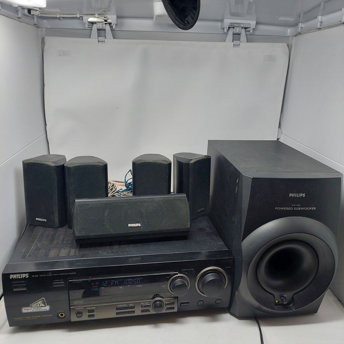 Philips FR 968 Digital Audio Video Surround Sound Receiver