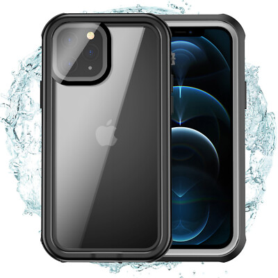 Fits iPhone 12/Mini/11/Pro/Max/XS/XR Waterproof Case, Compact and Lightweight