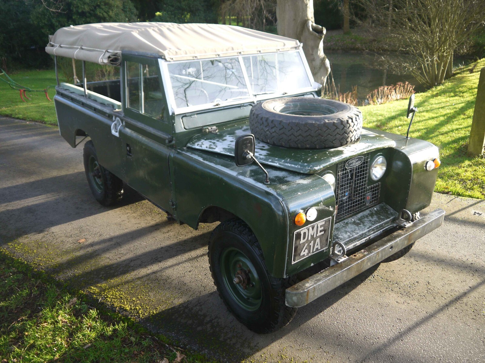 1963 Land Rover Series 2A IIA 109" 3.0 6cyl Soft Top Fairey Overdrive