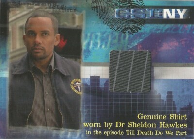 CSI New York - NY C3 ''Dr Sheldon Hawkes' Shirt'' Kostümkarte