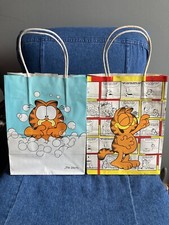 Vintage 1978 GARFIELD Gift Bags Lot of 2 Any Occasion Comic Strip Funny
