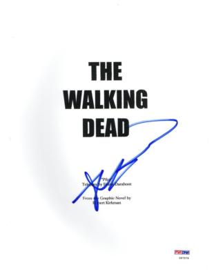 ROBERT KIRKMAN SIGNED THE WALKING DEAD PILOT EPISODE FULL SCRIPT AUTOGRAPH COA