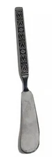 Butter Spreader Knife Stainless Japan Floral Ornate Handle 7” Long