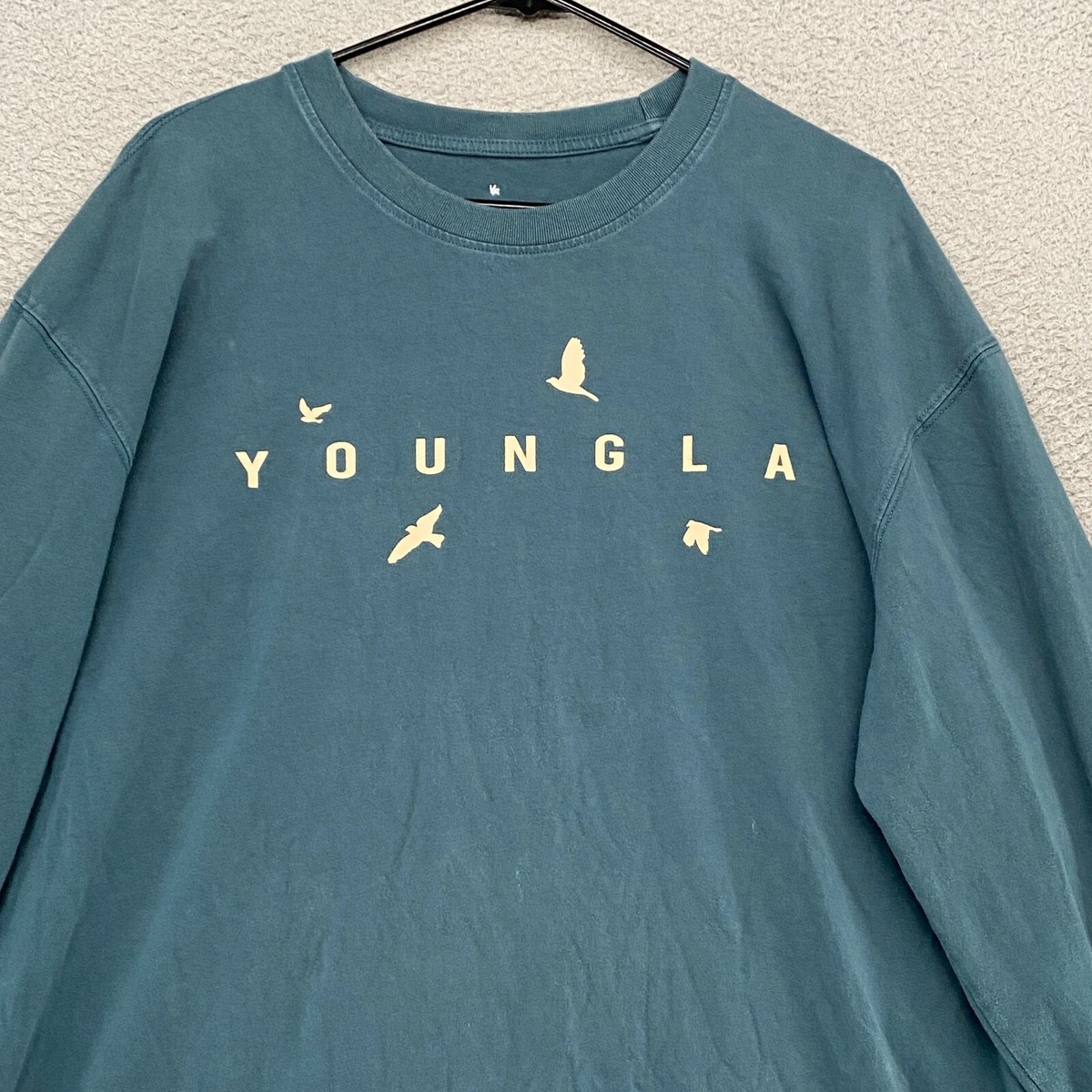 シャツ Youth Club Graphic Layered Oversized Fit Long Sleeve Youth Club Graphic Layered Oversized Fit Long Sleeve
