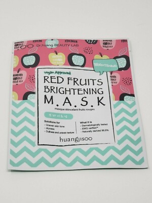 Huangjiso Dr Huang Beauty Lab Red Fruits Brightening Sheet Mask - 1 Mask
