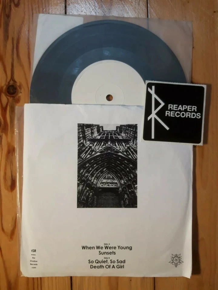 DEATH WHITE When We Were Young 7" TEST PRESS | Electronic Rock Darkwave TSR Rec. - Bild 3 von 3